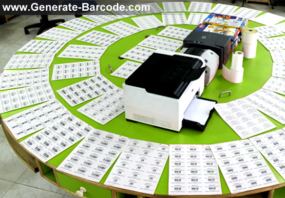 Barcode generator for your name